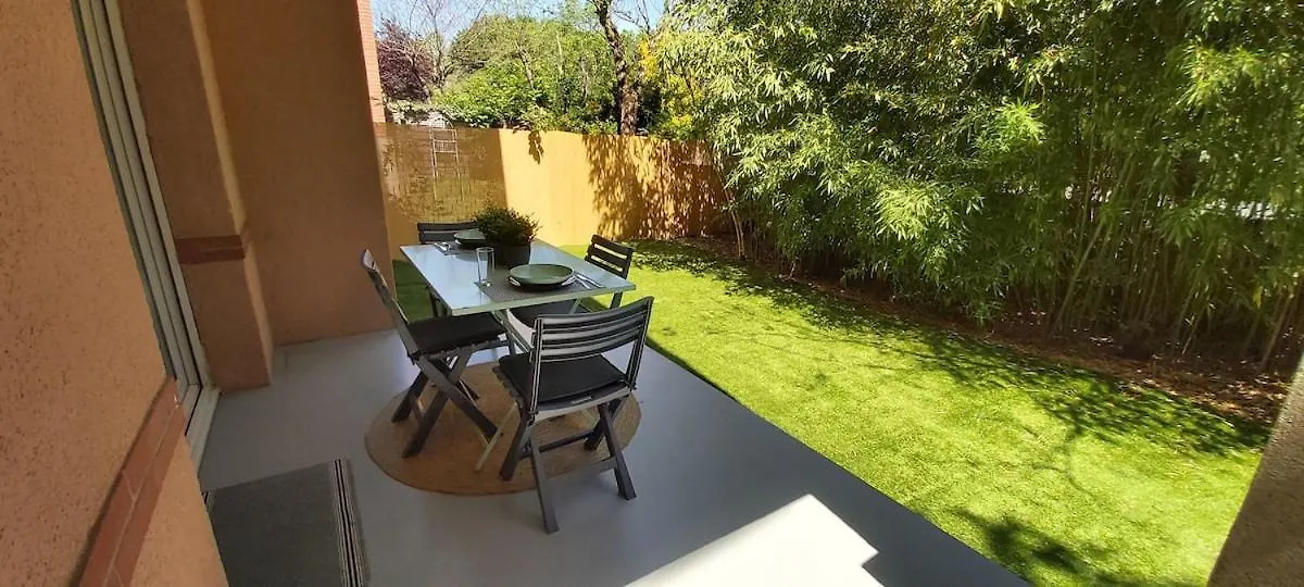 Les Capitouls - Avec Entree Autonome, Clim Neuve, Jardin, Parking Prive & Sa Piscine ! - Apartment Toulouse 0*,  France